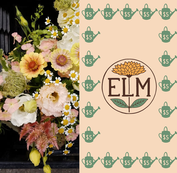 ELM Flower Punch Cards